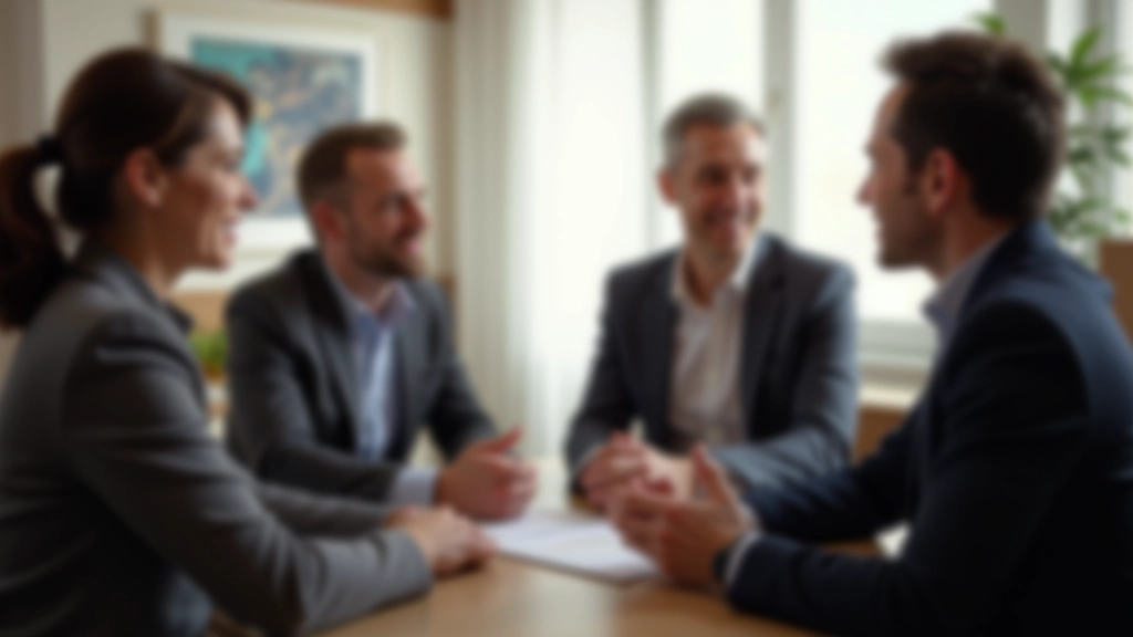 Menschen sitzen im Kreis und besprechen finanzielle Ziele und Sparpläne miteinander